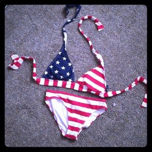 American Flag Swimsuit